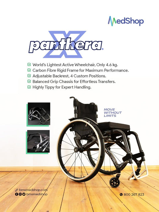 Light Carbon Fiber Wheelchair for Active Users